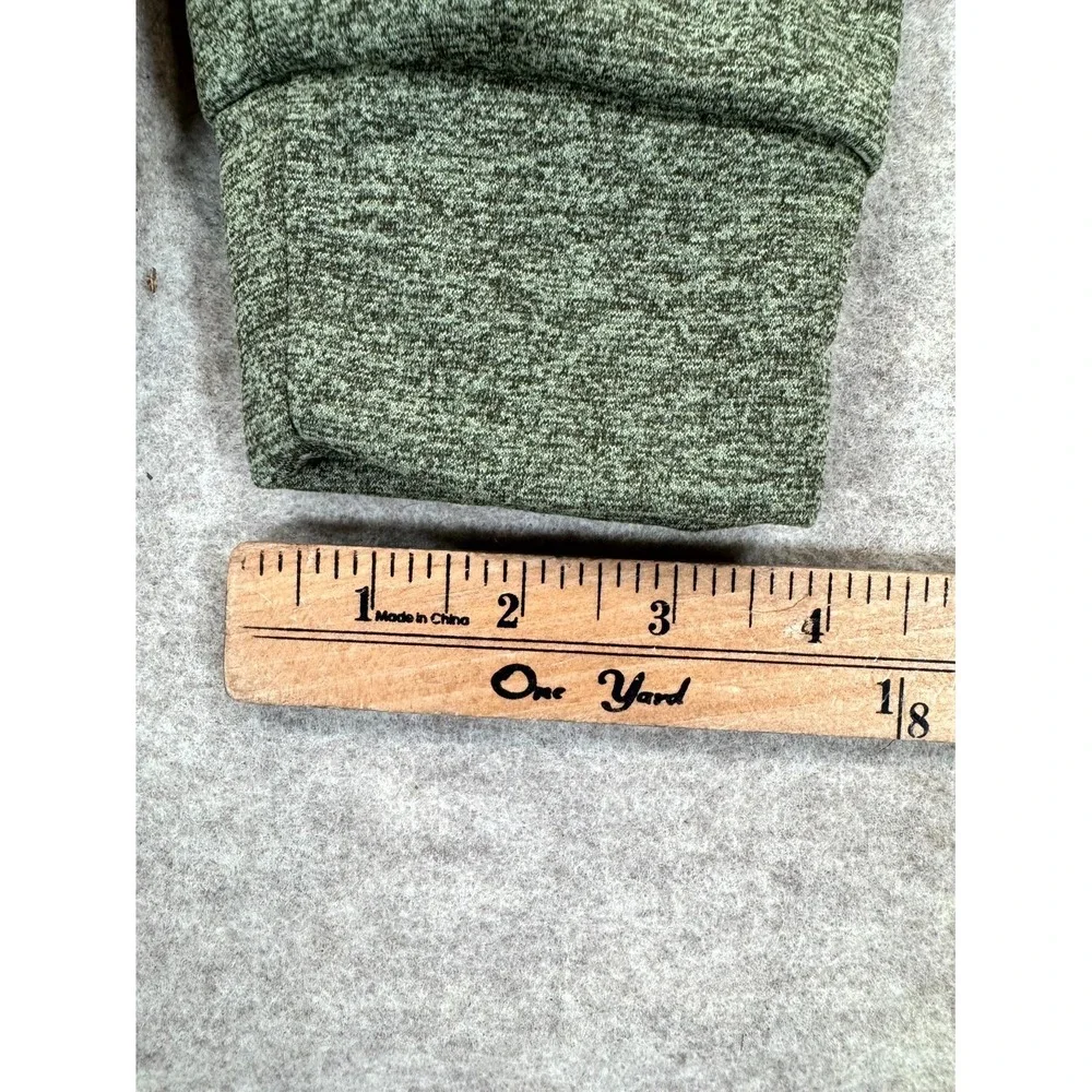Nike Therma Fit Hoodie Men Large Heather Green Pullover Kangaroo Pockets Sports
